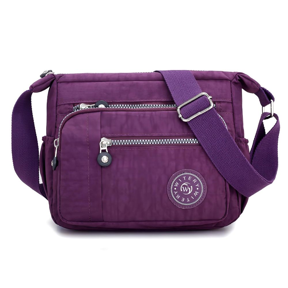 Crossbody Bag - Nylon Waterproof Shoulder Bag Casual Zier >:(
